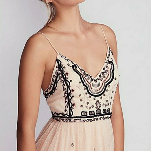 😱LAST 1😱NWOT FREE PEOPLE PERFECTLY DREAMY DRESS - Picture 2 of 4